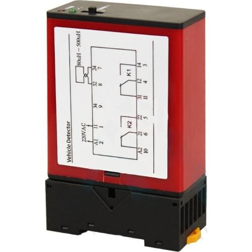 Vehicle Loop Detector Ground Car Parking Management System Inductive Barrier Gate Open Sensor Induction Infrared Mechanism Detec