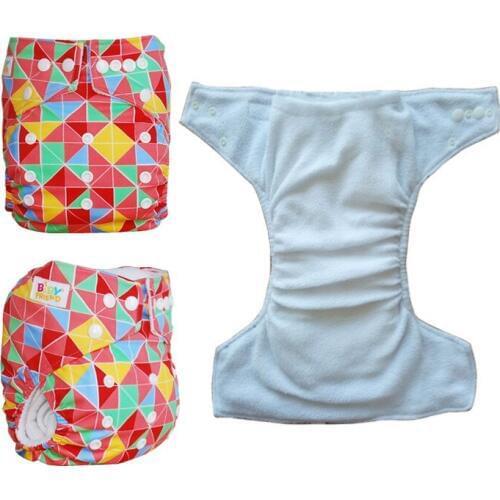 Babyfriend 1 Baby Cloth Pocket Diaper Cover Baby Cartoon Reusable Washable Adjustable Waterproof One Size Cloth Diaper Nappies
