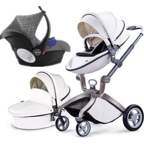 Free Shipping Luxury Baby Stroller High Land-Scape Baby Stroller 2 in 1 Fashion Pram European Carriage