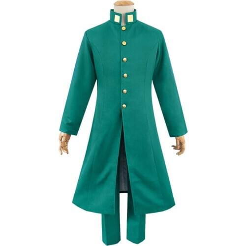Brdwn JoJos Bizarre Adventure Unisex Kakyoin Noriaki Cosplay Costume School Uniform (Top+Pants)