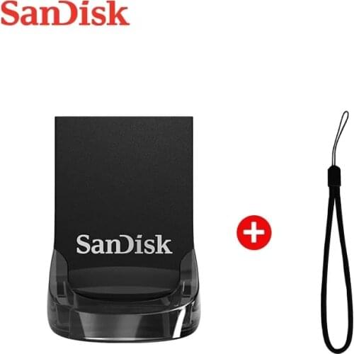 SanDisk 100% CZ430 USB Flash Drive mini USB Pen Drive 64gb 16GB USB 3.1 Up to 130MB/S pendrive USB 3.0 USB Stick 32gb 128GB 256G