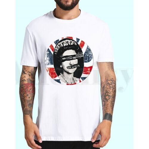 Punk rock Sex Pistols loose Rock Band T-shirt For Men Casual Men Tops Anime Cartoon T Shirt For Male Printed t shirt women Tees