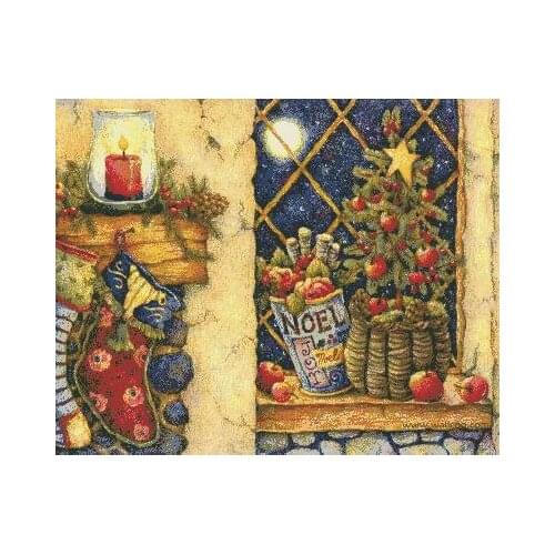 Exquisite Home Hccessories Top Quality Embroidery Needlework 14CT Unprinted Cross Stitch Kits DIY Art Handmade Home Decor