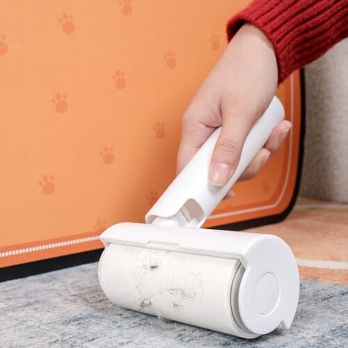 Sticky Lint Roller For Pet Hair Removal Dog and Cat Lint Remover Dust Wiper Hair Cleaning Brush For Clothes Carpet Sofa Bed