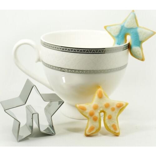 Stainless Steel Biscuits Cutter Cup Hanging Mug Decor Cookies Chocolate Mould Dropshipping For Dropshipper