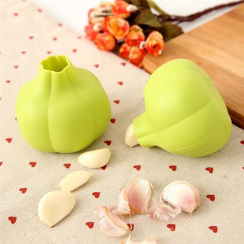 Silicone Garlic Crusher Kitchen Grater Garlic Peeler Vegetable Fruit Peeler Kitchen Gadgets Cooking Tools The Goods For Kitchen