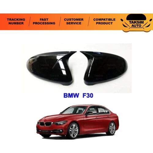Right and Left) For BMW F30 3 Series M3 Bat Mirror Cover Piano Black Quality Product Full Harmony 1 Suit 2 Piece