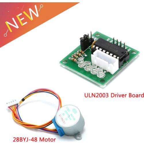Smart Electronics 28BYJ-48 5V 4 Phase DC Gear Stepper Motor + ULN2003 Driver Board for arduino DIY Kit