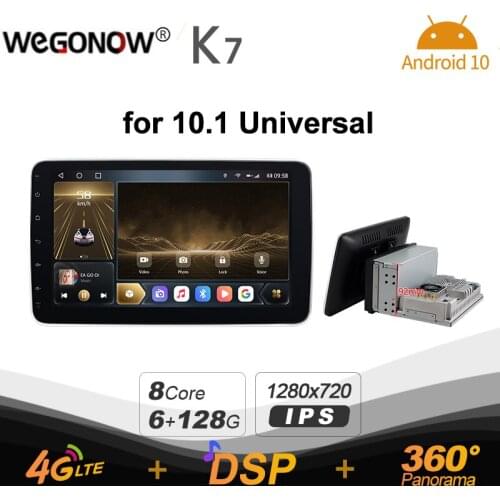 Ownice K7 6G+128G Universal 2 din Car Radio for Nissan almera qashqai juke Toyota Kia VW Peugeot LADA android 10 4G LTE 1280*720