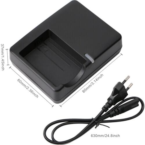 LC E5E Battery Charger For Canon EOS450D EOS1000D LP E5 Lithium Battery EU Plug