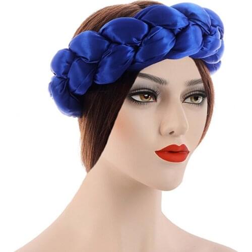 Candy Color Braids Headbands For Women 2021 Fashion Elastic Hair Bands Ladies Turban Female Headwear Accessories Bandage Bandana