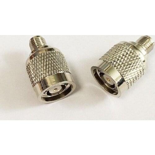 1PC brand new RP-TNC male plug to SMA female jack RF coaxial cable connector straight nickel plated adapter for wifi adapter