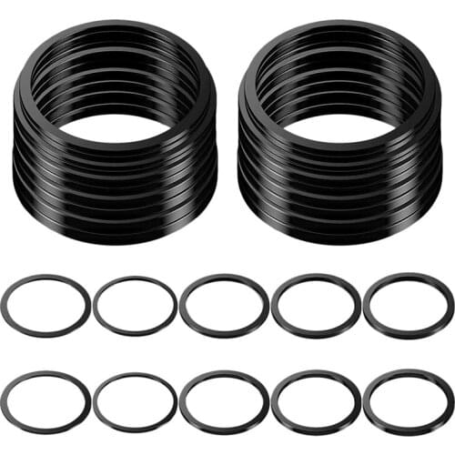 20Pcs Bike Flywheel Hub Washer Flywheel Hub Spacer 1/1.5/2/2.5/3Mm Bottom Bracket Washer BB For 7 8 9 10 11S Cassette