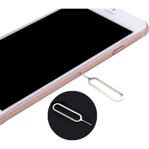 2000pcs/lot Sim Card Ejector Tool Sim Card Tray Eject Pin Key Tool For iPhone 5 6 7 8 x 11 12 for Mobile cell phone
