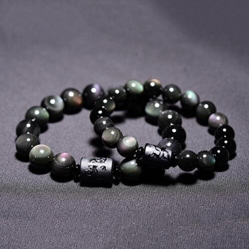 40% Dropshipping!! Fashion Men Women Dragon Phoenix Beads Charm Bracelet Bangle Jewelry Xmas Gift