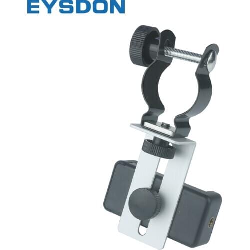 EYSDON Smartphone Adapter Mount for Microscope Binocular Spotting Scope Monocular Telescope Connector Cellphone Holder