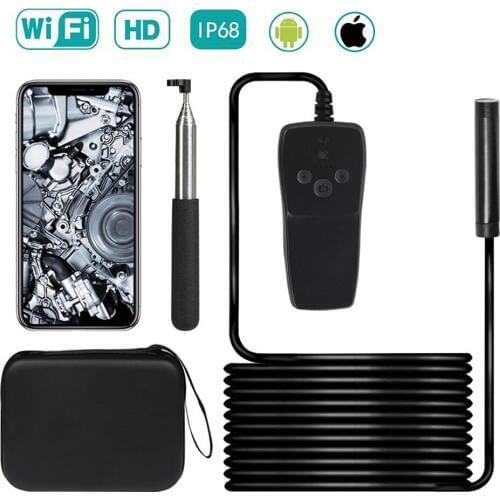 2MP/5MP Wireless WIFI Endoscope Camera Inspection Tool CMOS Borescope Handheld Endoscope