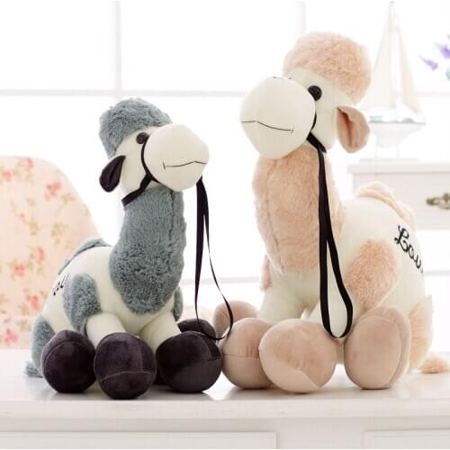 20/30/40/50/60cm Large Lovely Stuffed Camel Doll Toy Kawaii Plush Toy For Girl And Child Stuffed Toy Drop Shipping