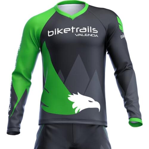 2019 maillot mtb jersey Off Road moto Jersey Mountain DH Bike cycling Jersery Motocross Jersey Breathable Quick Dry