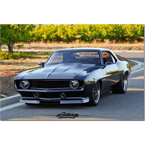 Egarage Muscle Car Chevrolet Camaro Picture Canvas Posters Wall Art Modern Painting for Home Room Decor