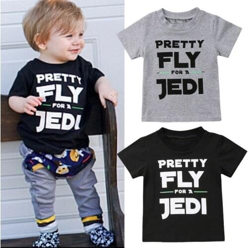 Casual Toddler Kid Baby Boys Cotton Short Sleeve Summer Letter Print Tops T-shirt Shirts Clothes