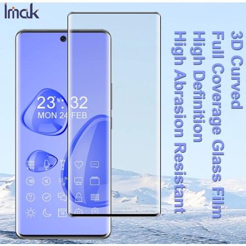 Imak 3D Curved Tempered Glass For Honor 50 Screen Guard Protective oleophobic Full Glue