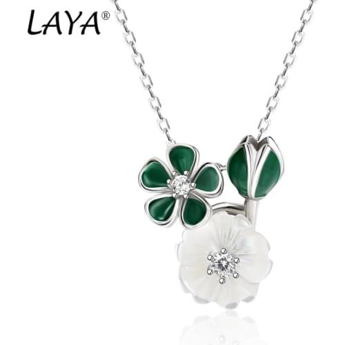 Серебряные ожерелья LAYA JEWELRY China At AliExpress
