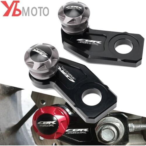 Logo CB650R Motorcycle Chain Adjustment Block Frame swingarm Spools sliders For Honda CBR650R CB 650R CBR 650R 2019 2020 2021