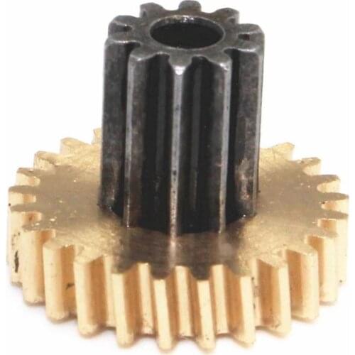 Copper 0.5M 10T 25T 10.3mm Height For JGY-370 Turbine Worm Motor Duplex gear Helical gear,Small module worm gear Straight