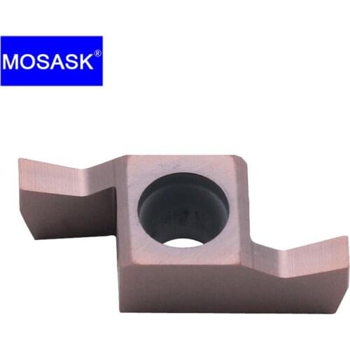 MOSASK 10pcs GER100 150 200 250 D ZP15 CNC Lathe Turning Grooving Tool General Material Machining Tungsten Carbide Inserts