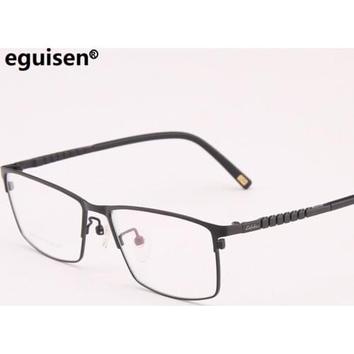 Width-135 Pure titanium super light 12g deformation business men full rim titanium plate myopia eyeglasses frames male female