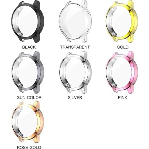 TPU Soft Screen Glass Protector Case Shell Frame For Garmin Vivoactive 4/4S Venu 2/2S 40mm 45mm Bumper Vivoactive4 Venu2 Cover