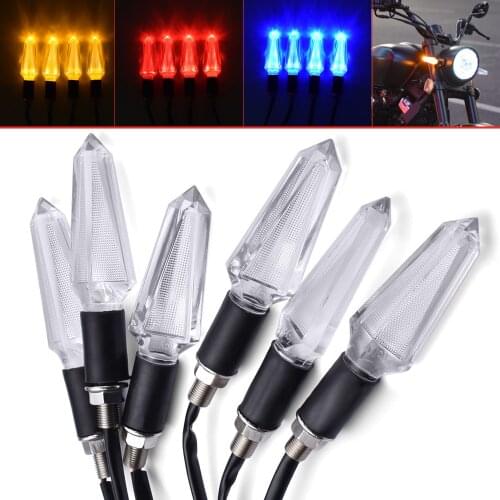 Motorcycle Shell Transparent LED Turn Signal Lights Indicator Flasher For Honda CBR 600 F2 F3 F4 F4i CBR600RR CBR600 CBR750 RR