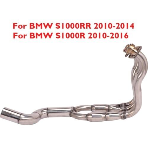Motorcycle Exhaust Pipe Connection System Slip on S1000R S1000RR Exhaust Pipe Link for BMW S1000RR 2020-2014 S1000R 2010-2016