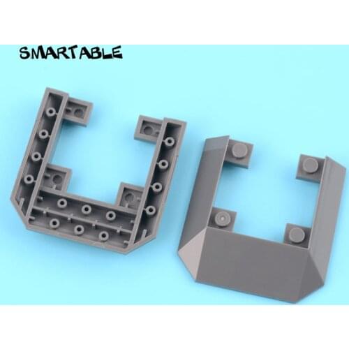 Smartable Slope 6 x 6 with Cutout Building Blocks MOC Parts Toys For Kids Compatible Major Brands 2876 4pcs/Lot