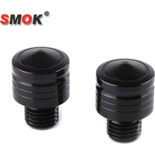 SMOK For Yamaha MT-07 MT07 MT-09 Nmax Honda PCX 125 Universal Motorcycle Scooter Rearview Mirror Seat Decorative Cap M10*1.25