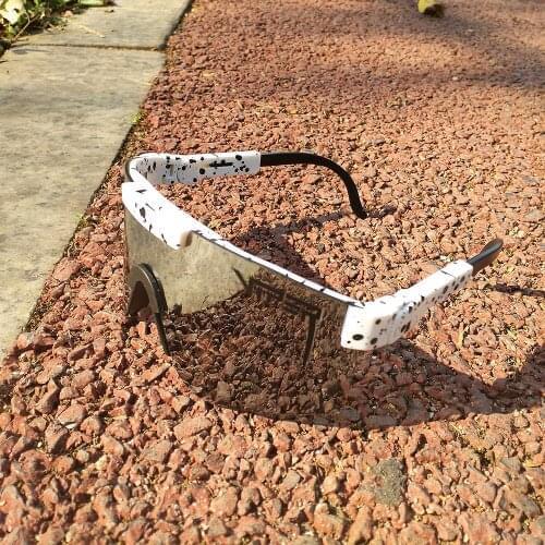 Pit Viper Cool Mirror Polarized Cycling Sunglasses TR90 Anti Resistance MTB Safety Outdoor Sport Goggle Overized Shades Eyewear