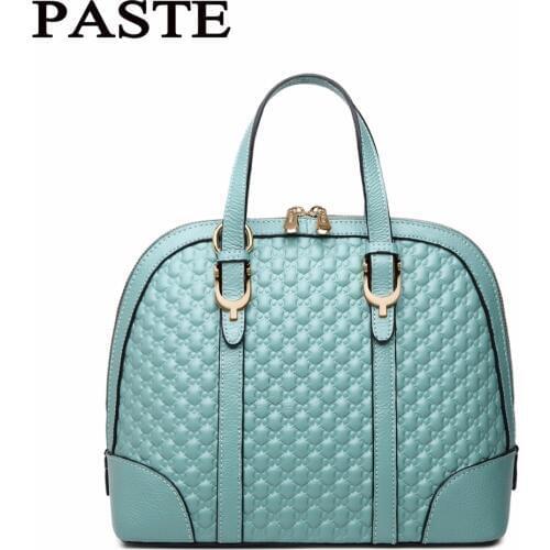 Genuine Leather Bag Female Bags Handbags Women Famous Brands Shoulder Bags 25cm 30cm 35cm three sizes