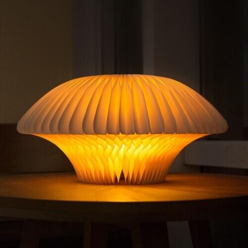 Creative LED night light Inductive USB table light projection lamp Decoration corridor lamp Home Furnishing stair emergency lamp