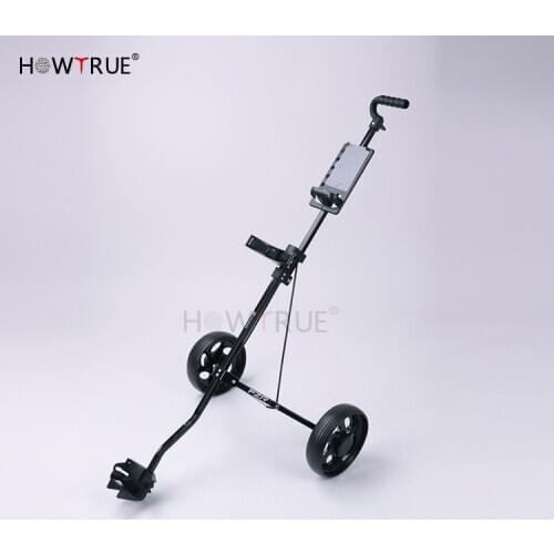 Golf Cart Two-Wheeled Chariots of Iron Foldable Removing qiu bao che Cart Golf Bag Cart