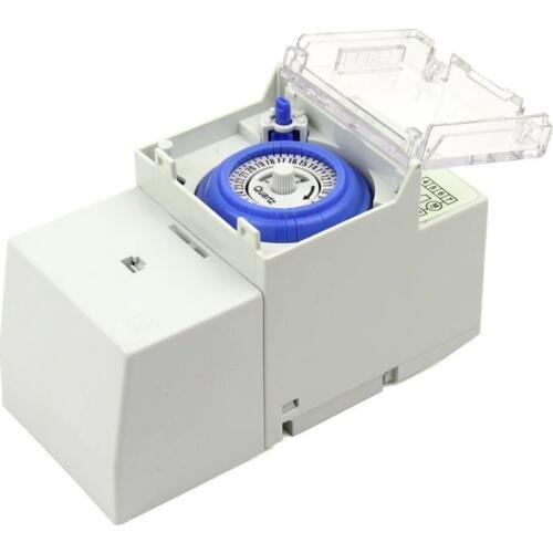 WSFS Hot SUL181H Mechanical Timer 24 hours Time Switch Relay Electrical Programmable Timer Din Rail Relay Timer Control Switch