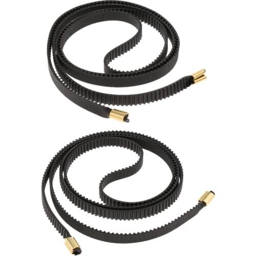 Replacement 3D Printer GT2 Type X Y Timing Rubber Belt with Copper Buckle 6mm For Ender 3 Pro