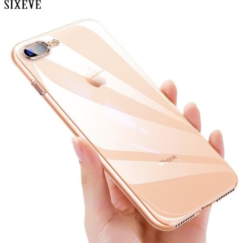 Hard PC Clear Phone Case for iPhone XR XS Max X 5 5S 6 6S 7 8 Plus 6Plus 7Plus 8Plus Ultra Thin Transparent Plastic Armor Cover