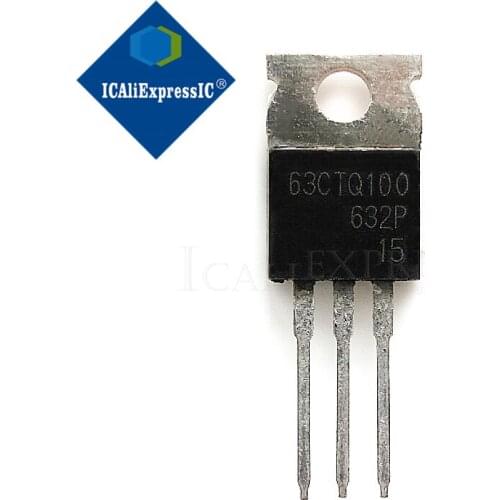 10PCS 63CTQ100 TO-220 100V 63A new original In Stock
