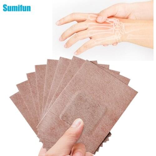 12pcs Pain Relieving Patch Tendon Sheath Stickers Overwork Mouse Hand Treatment Joint Aches Arthritis Herb Medical Plaster C1773