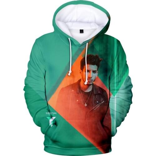 2021 Sebastian Yatra Hoodie Unisex 3D Print Sweatshirt Women Mens Tracksuit Harajuku Streetwear Pop Singer Fashion Clothes