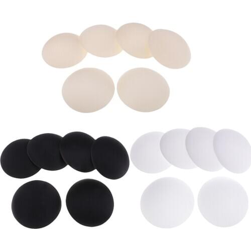 3 Pairs Round Inserts Pads Cup Bra Enhancer Replacement Parts for Women Sports Yoga Bikini - 11cm