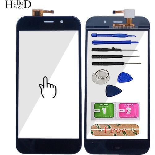 5" Mobile Touch Panel For Fly FS527 Nimbus 17 Touch Screen Digitizer Panel Lens Sensor Front Glass Cellphone Parts Tools 3M Glue