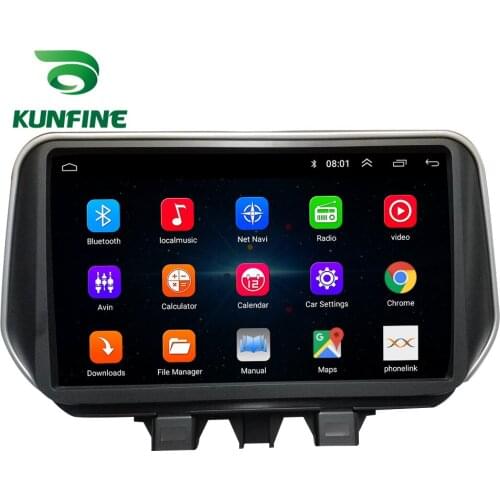 Android 10.0 Octa Core Car DVD GPS Navigation Player Deckless Car Stereo for HYUNDAI Tucson 2018-2020 Headunit Radio