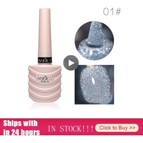 Nail Glitter Gel Polish Nail Gel Manicure For Nails Semi Permanent Top Coat UV LED Gel Varnish Soak Off Nail Art Gel Nail Polish
